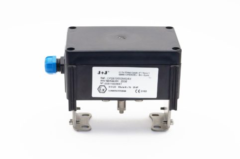 J+J Pneumatic Actuators Pneumatic Actuators Signal Boxes Limit Switches Series CP "blind" lateral
