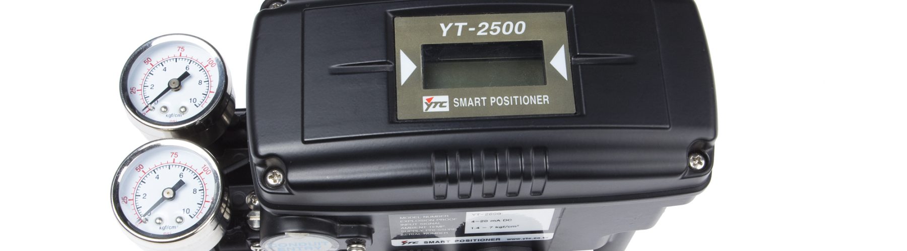 Actionneurs de positionnement pneumatiques J+J Positionneurs frontaux YT-2500R